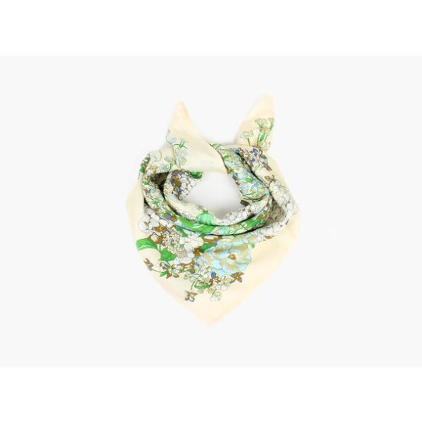 Alexandra Silkeskjerf - Lys gul 