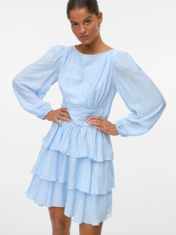 VMLISE BOATNECK SHORT DRESS EXP GA AIR - Image 4