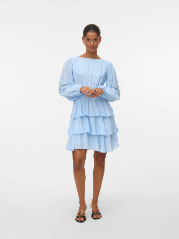 VMLISE BOATNECK SHORT DRESS EXP GA AIR - Image 5