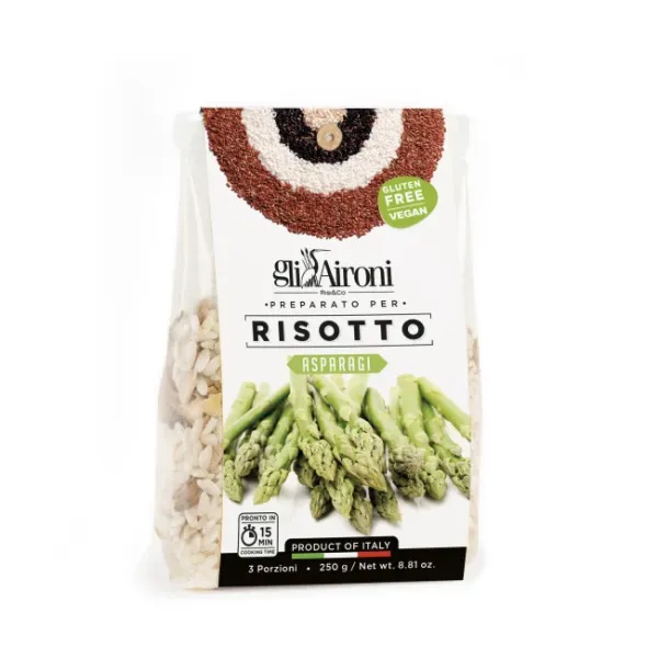 Risotto mix med asparges 250g, Gli Aironi