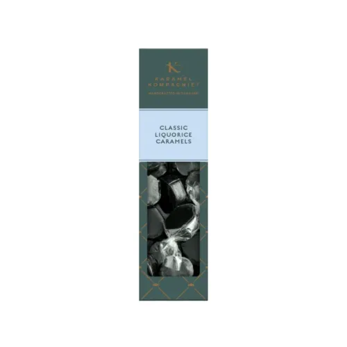 Classic Liquorice Caramels 138g, Karamel Kompagniet