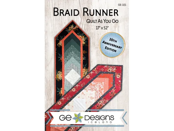 GE-101 Braid Runner (Quilt As You Go)