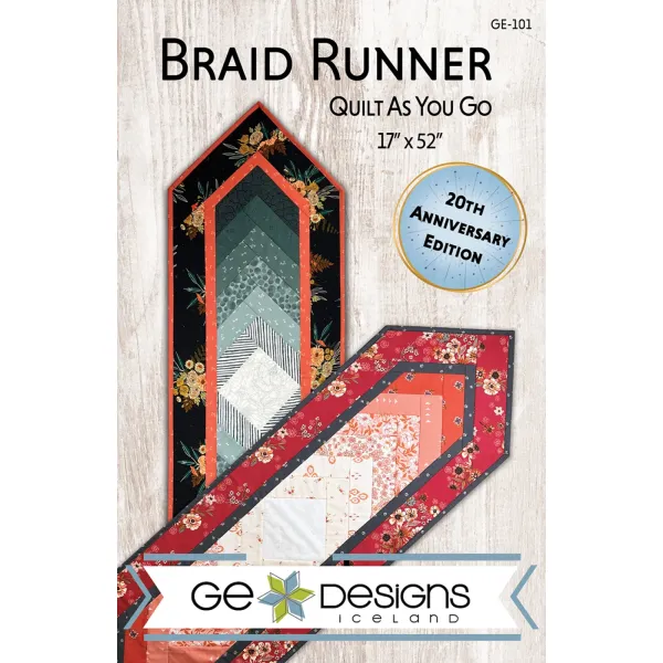 GE-101 Braid Runner (Quilt As You Go)