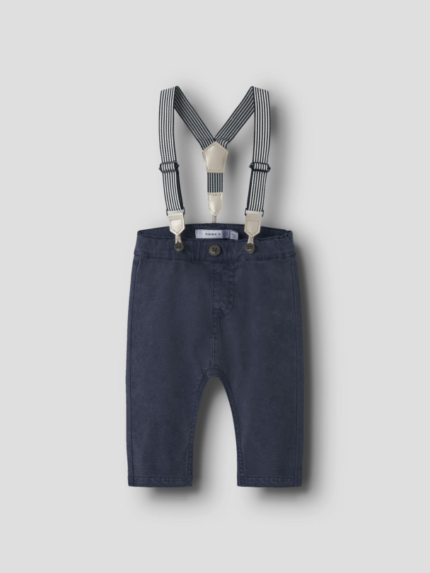 NBMBen bow tap pants, navy - Image 1