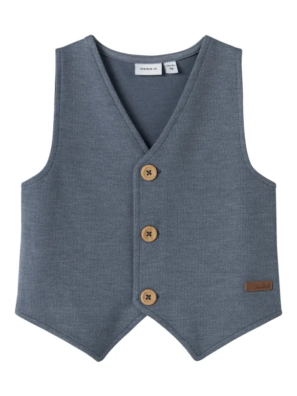 NMMRobino vest, blå - Image 1