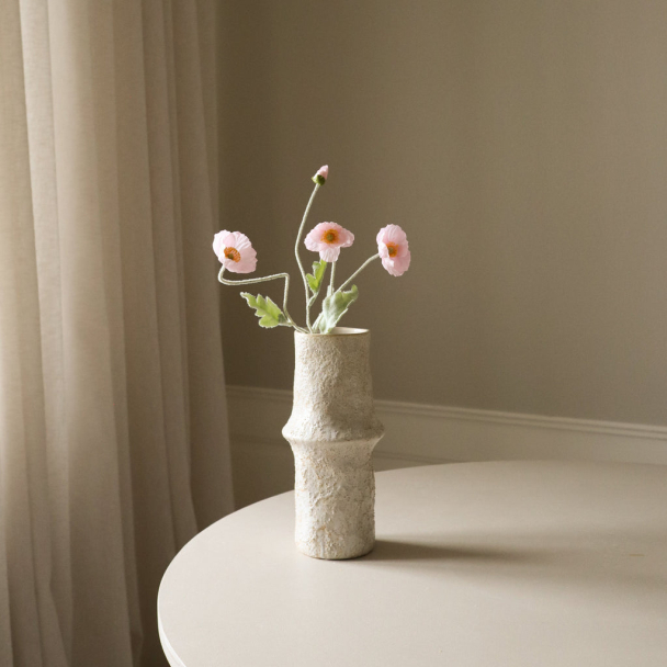 Lyserosa Valmueblomst - Image 1