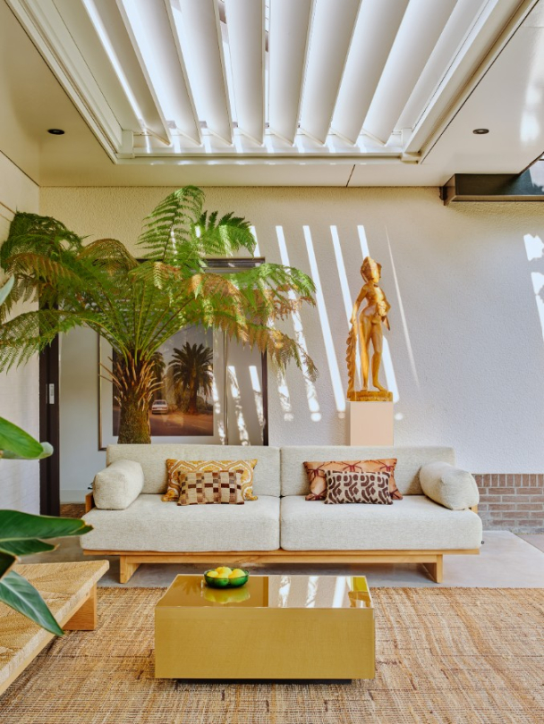 Utesofa Outdoor Teak naturlig - Image 6