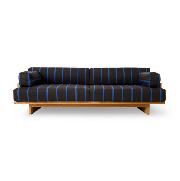 Utesofa Outdoor Teak brent himmel - Image 1
