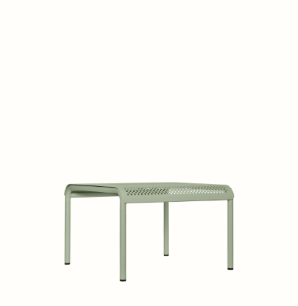 Dapple Lavt Bord 57x57 - Tegrønn - Image 1