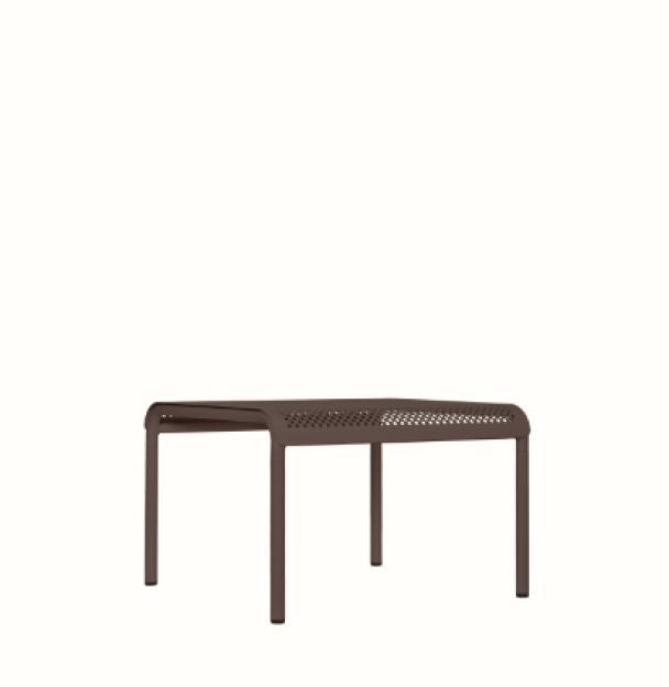 Dapple Lavt Bord 57x57 - Mørk sjokolade - Image 1