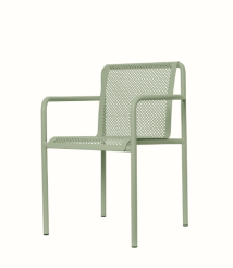 Dapple Stol med arm - Tegrønn.png