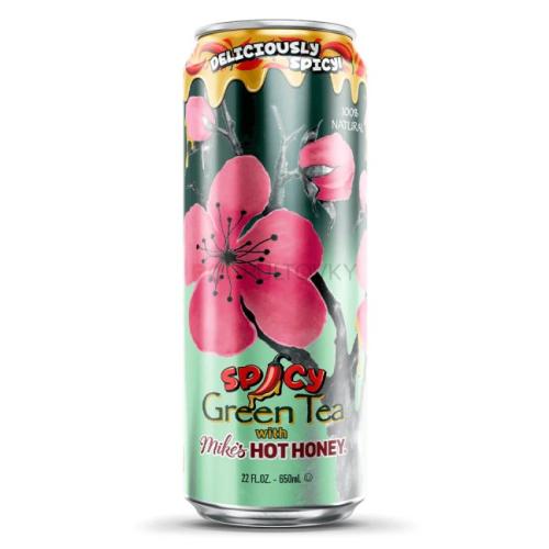 ARIZONA SPICY GREEN TEA WITH MIKE’S HOT HONEY 650ml
