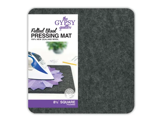 Wool Pressing Mat 8-1/2in x 8-1/2in x 1/2in Thick 