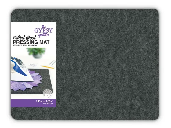 Wool Pressing Mat 14-1/3in Wide x 18-7/8in Long x 1/2in Thick 