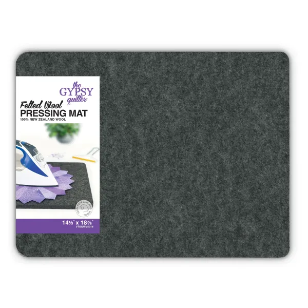 Wool Pressing Mat 14-1/3in Wide x 18-7/8in Long x 1/2in Thick 