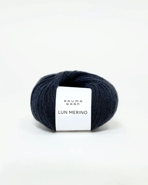 Lun Merino svart 78