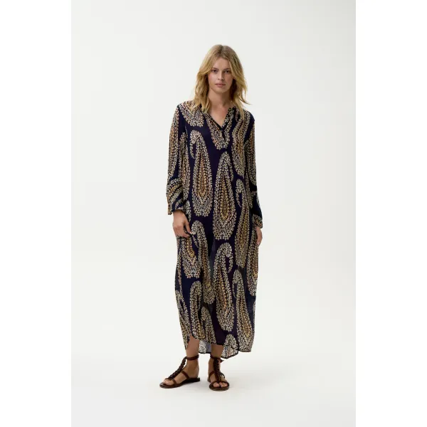 Long Genie Dress Provence fra OneSeason