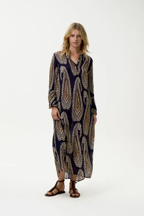 Long Genie Dress Provence fra OneSeason