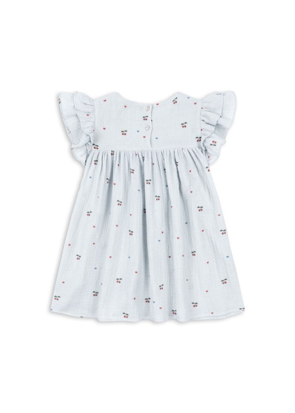 Coco Dress - Cherry Blue Coeur - Image 2