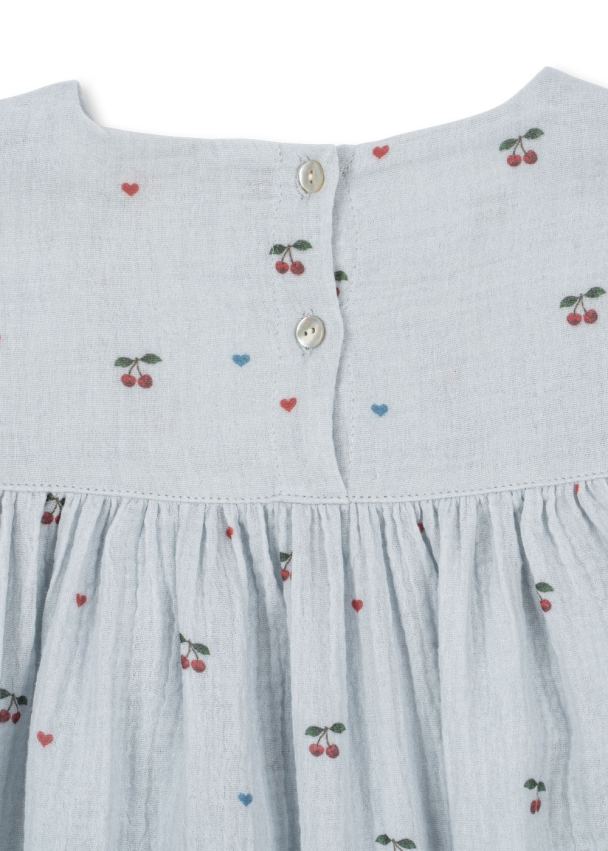 Coco Dress - Cherry Blue Coeur - Image 3