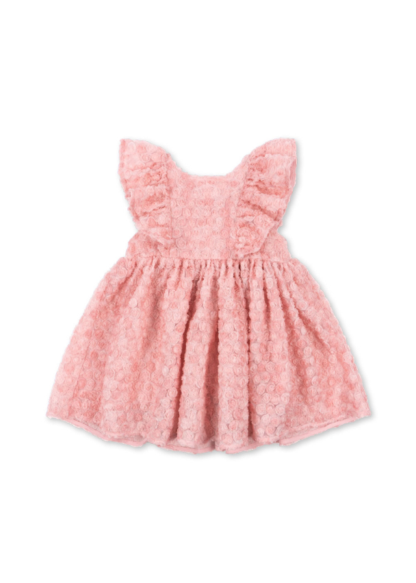 Ally Flower Dress - Veiled Rose - Image 1