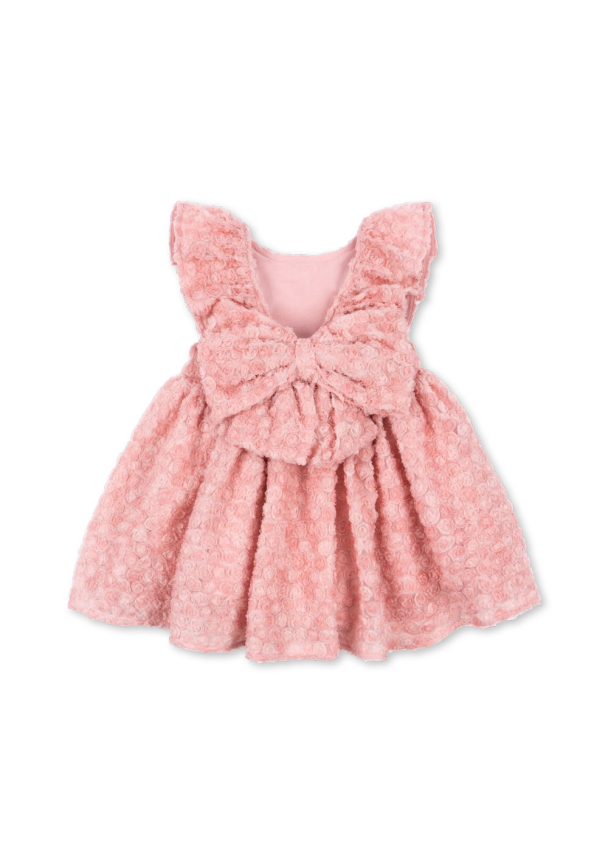 Ally Flower Dress - Veiled Rose - Image 2