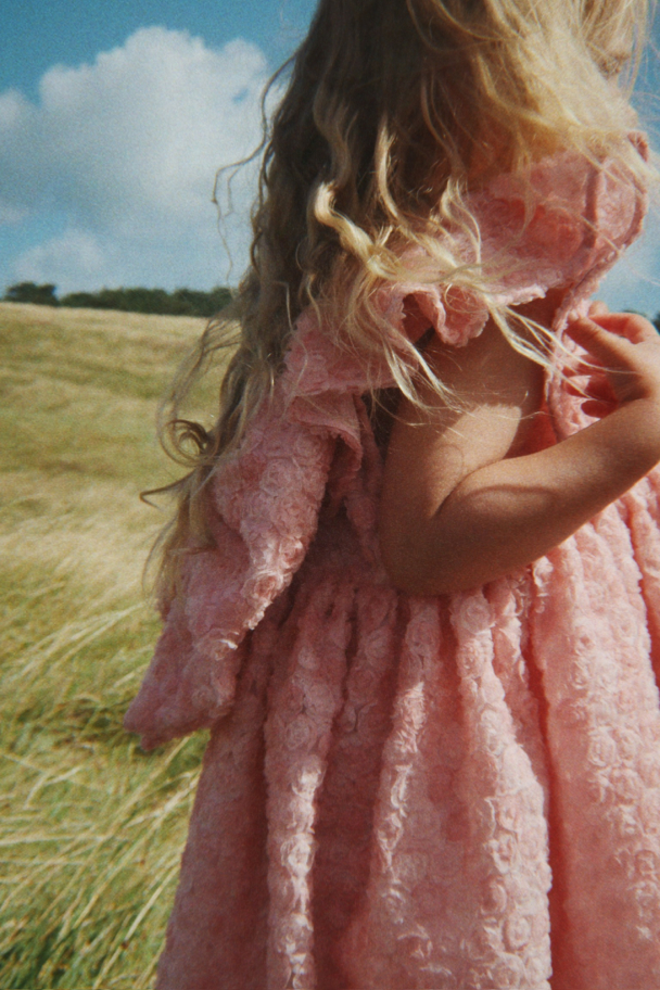 Ally Flower Dress - Veiled Rose - Image 4