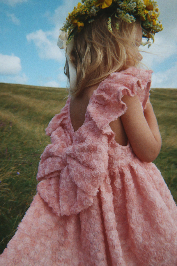 Ally Flower Dress - Veiled Rose - Image 5