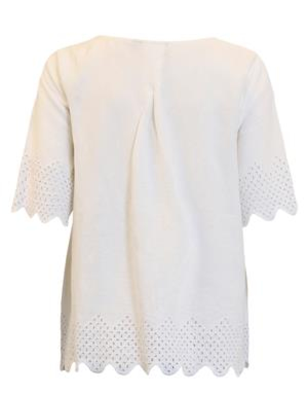 Topp Lin 220329 Hvit - Image 2