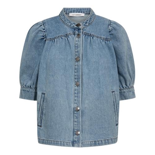 AsjaCC Denim Blouse fra Co'Couture