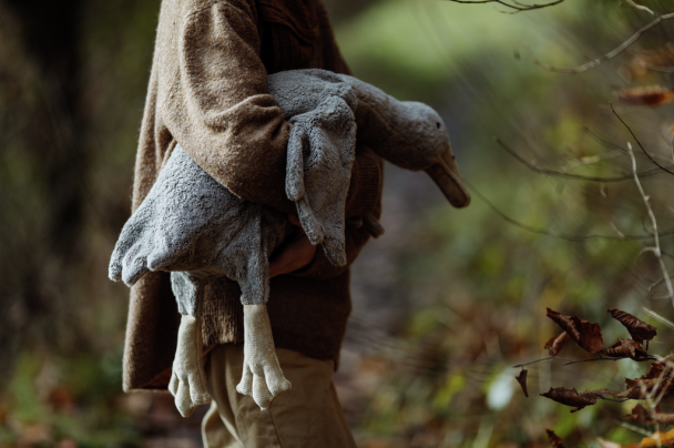 Gås Varme/Kjølepute stor - Grå - Image 5