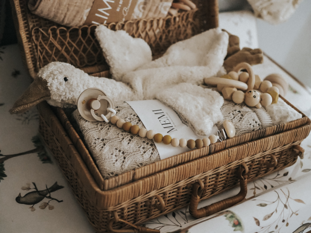 Gås Varme/Kjølepute liten - Hvit - Image 3