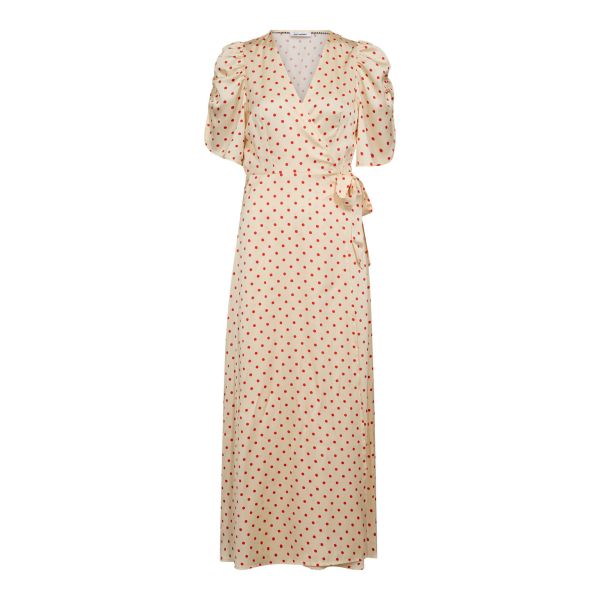 CambriaCC Dot Wrap Dress fra Co'Couture 