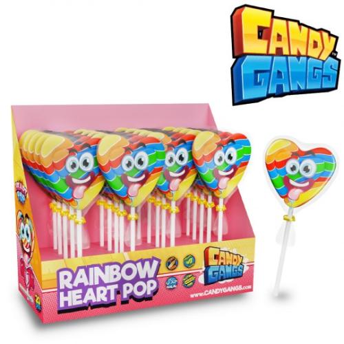 CANDY GANGS RAINBOW HEART POP 30g