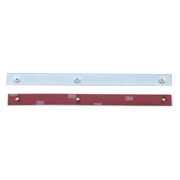 Set of 2 self-adhesive adapter plates 