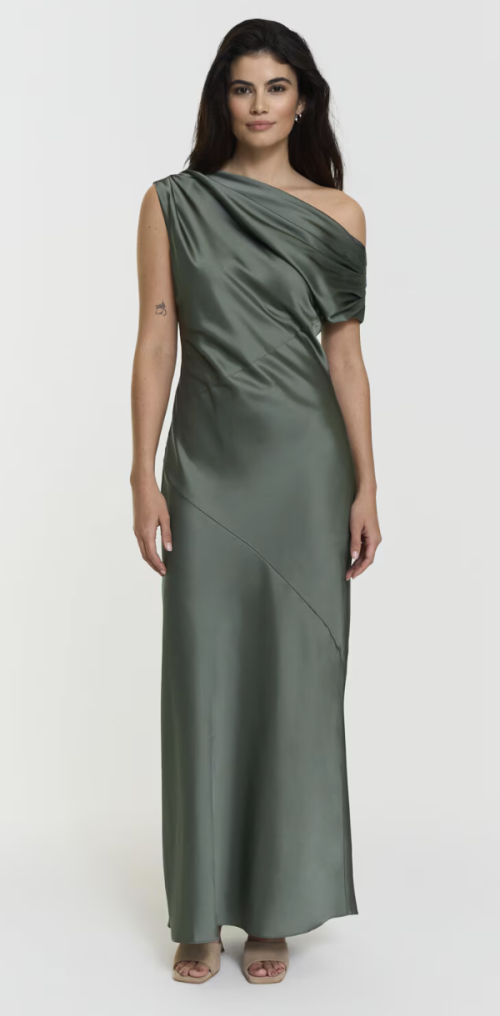 Vanessa Satin Dress