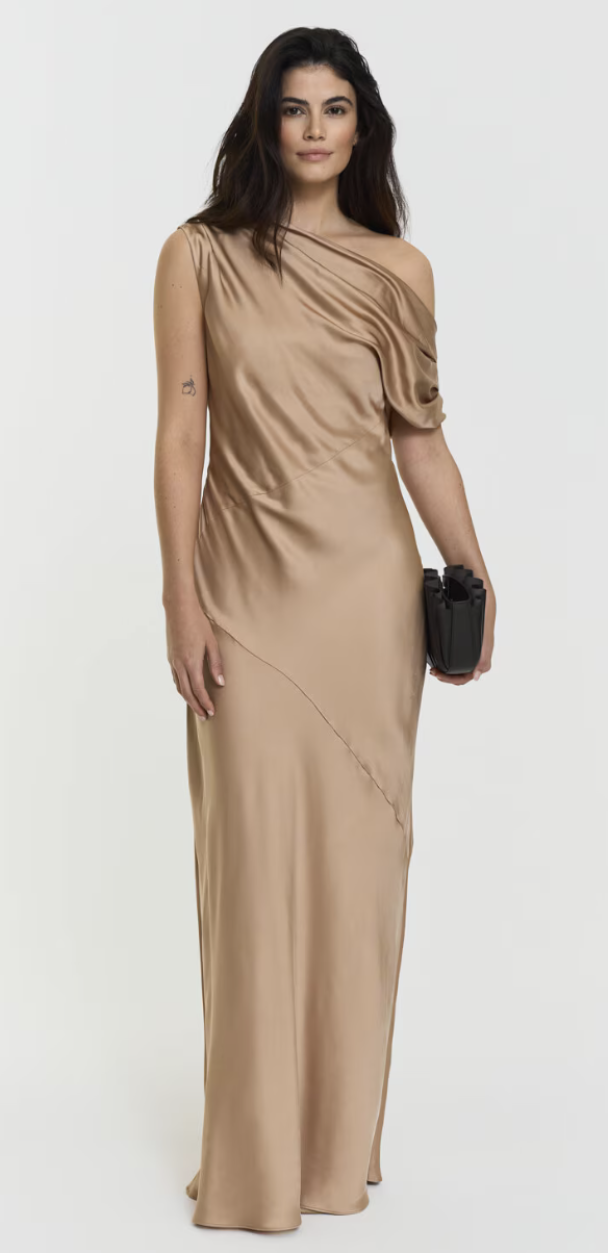 Vanessa Satin Dress - Image 3