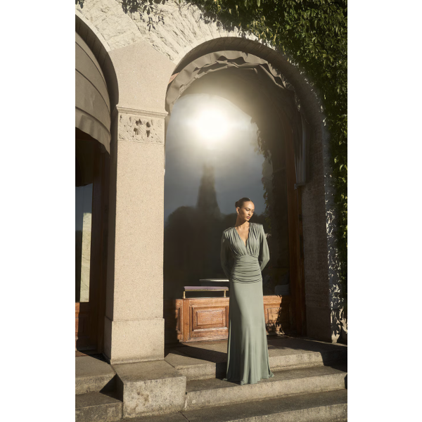 Kamelia Dress - Agave Green