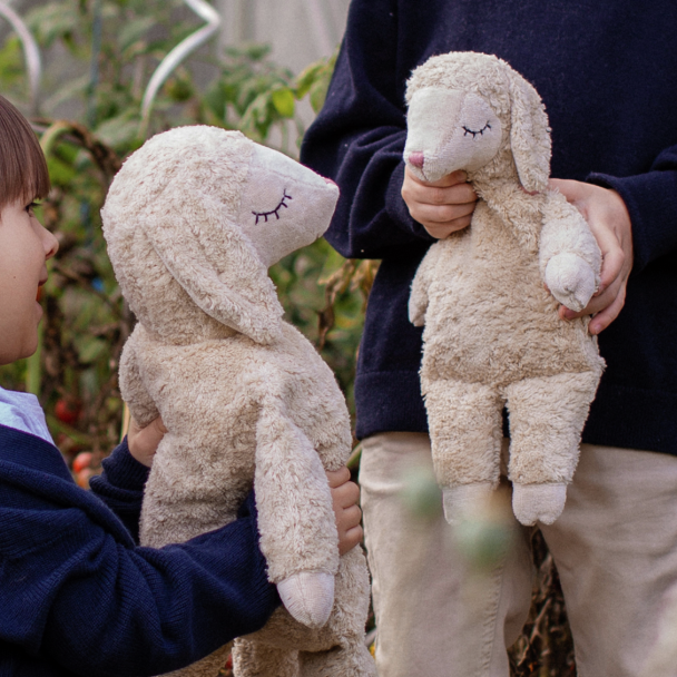 Sau Varme/Kjølepute stor - Linen - Image 2