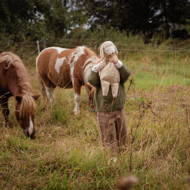 Sau Varme/Kjølepute stor - Linen - Image 3