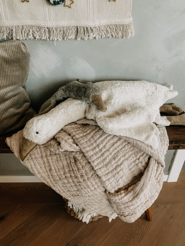 Gås Varme/Kjølepute stor - Hvit - Image 3