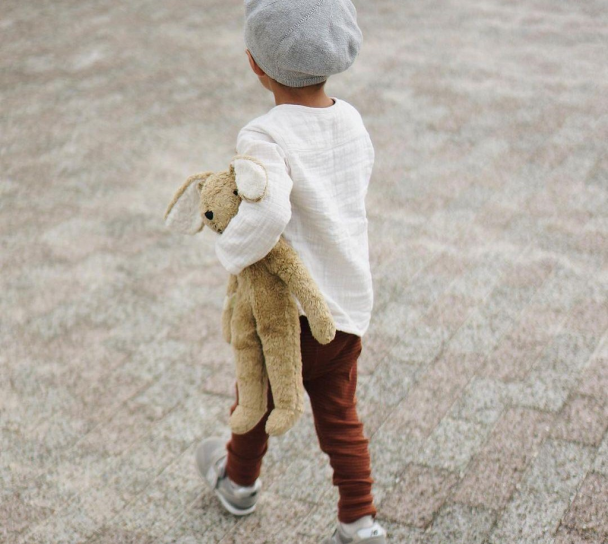 Floppy Kanin Stor - Beige - Image 2