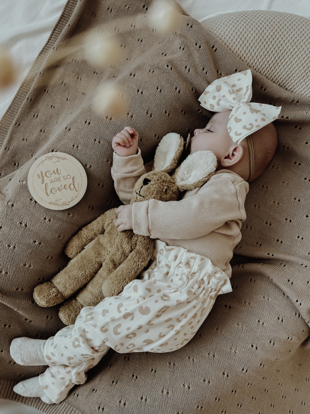 Floppy Kanin Stor - Beige - Image 5