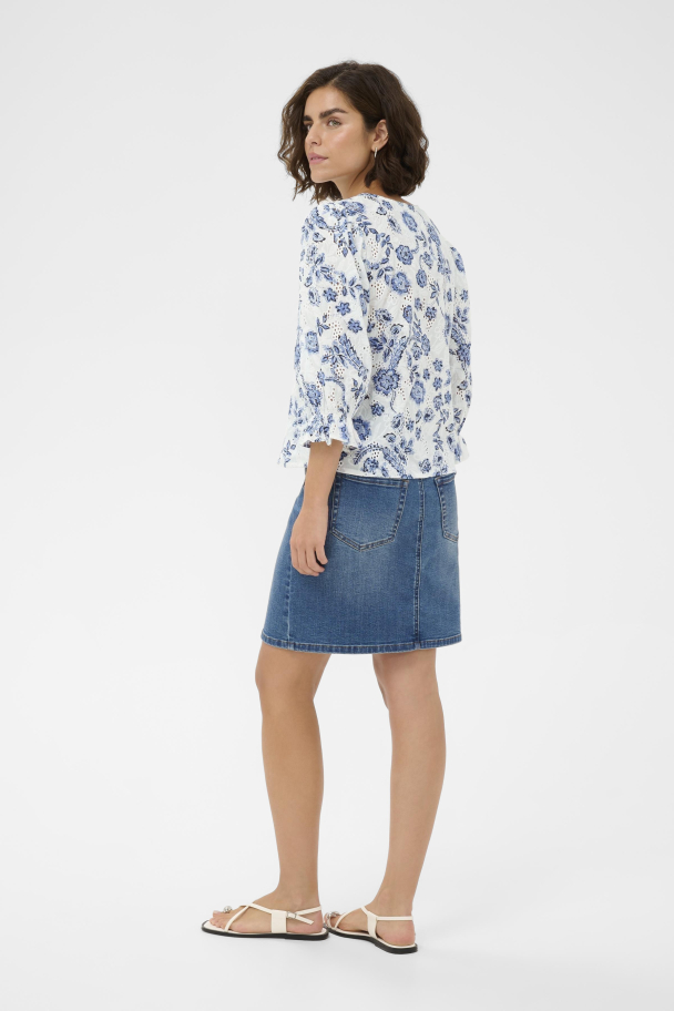 KAluisa Bluse Blå - Image 3