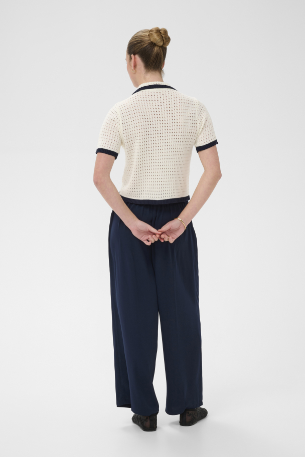 KAillis Cropped Bukse Marine - Image 2