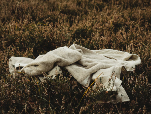 Heavy Towel Badelaken - Salvie grønn - Image 4