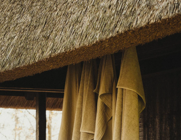 Heavy Towel Badelaken - Salvie grønn - Image 5