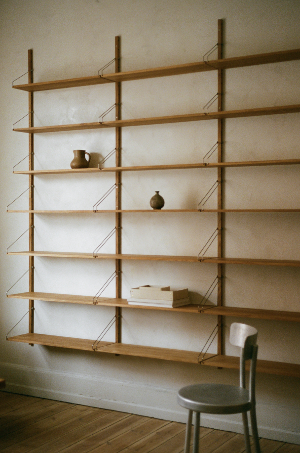 Shelf Library Triple Skrivebordsseksjon - Eik - H 185,2 cm - Image 2