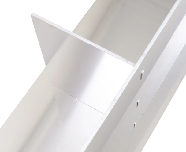 Rivet Shelf - Small - Aluminium - Image 3