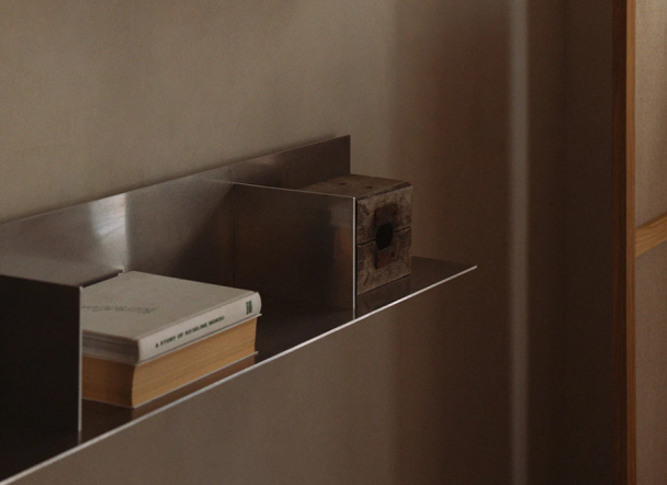 Rivet Shelf - Small - Aluminium - Image 5